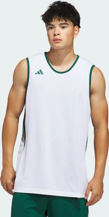 adidas 3G Speed Reversible Basketball Trikot ärmellos team dark green/white (Herren)