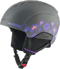 Alpina Pizi Helm midnight/grey leo matt (Junior)