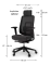 Ergotopia PureBack ergonomischer Bürostuhl mit Kopfstütze, schwarz Vorschaubild