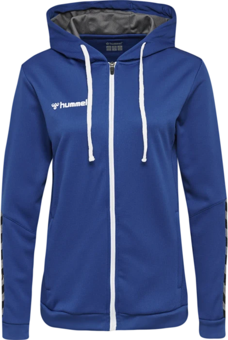 hummel Authentic Poly Zip Hoodie true blue (Damen)