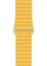 Apple Lederarmband mit Schlaufe Medium für Apple Watch 44mm sonnengelb Vorschaubild