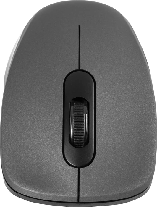 Modecom MC-WM10S Silent Wireless Mouse grau/schwarz, USB