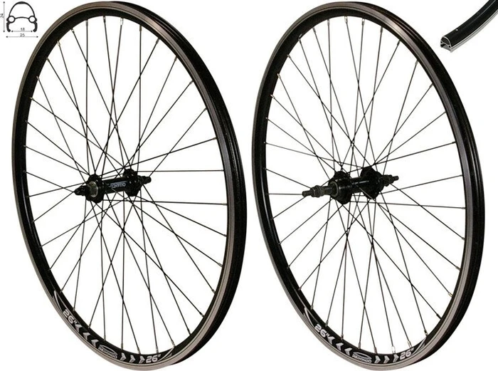 Redondo 6-Speed Sprocket 26" Laufradsatz