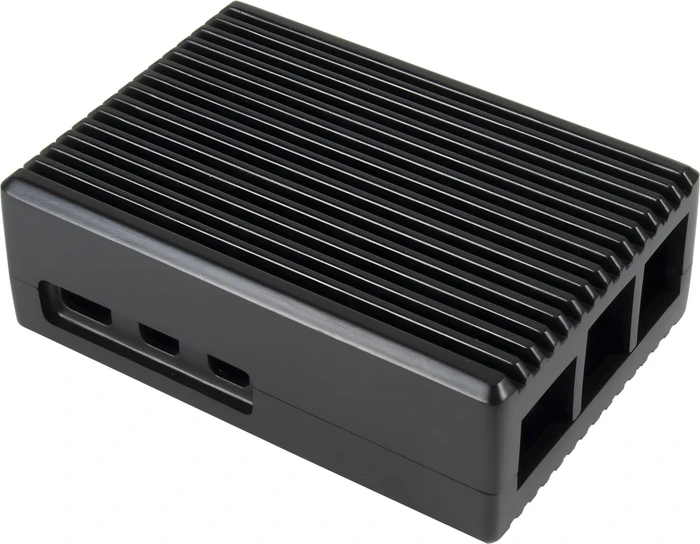 Inter-Tech ODS-739 Pi5 Case für Raspberry Pi 5, schwarz