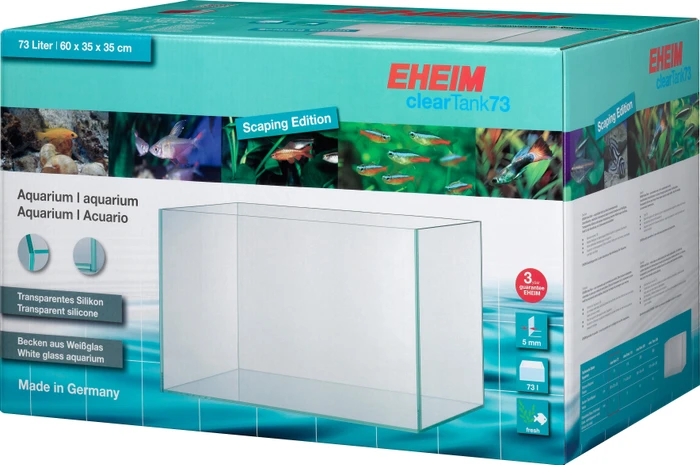 EHEIM clearTank 73 Scaping Edition Aquarium, Einzelbecken, 65l