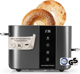 Gourmetmaxx Toaster anthrazit