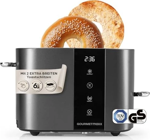 Gourmetmaxx Toaster anthrazit