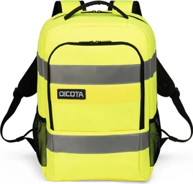 Dicota HI-VIS Base Laptop-Rucksack, gelb