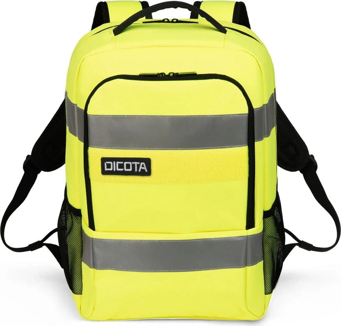 Dicota HI-VIS Base Laptop-Rucksack, gelb