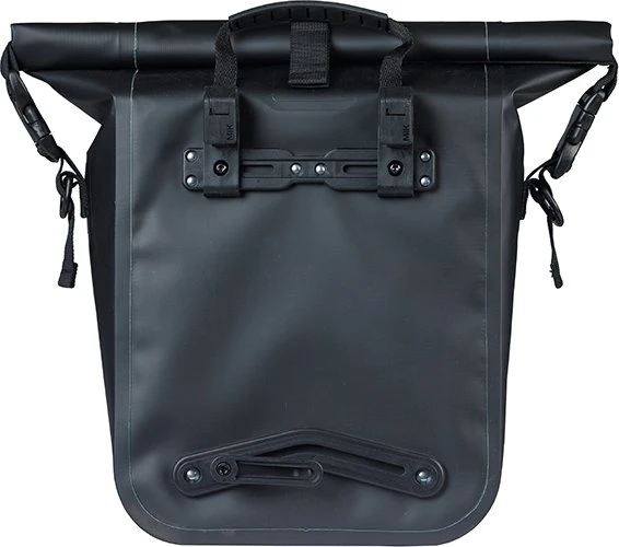 Basil Rivo M Tarpaulin MIK Hooks Gepäcktasche schwarz