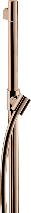 Hansgrohe Axor Starck Brausestange 90cm mit Brauseschlauch 160cm polished red gold