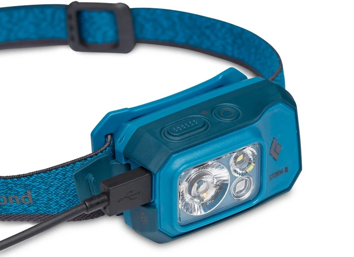 Black Diamond Storm 500R Stirnlampe azul