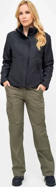 Brandit Windbreaker Frontzip Jacke schwarz (Damen)