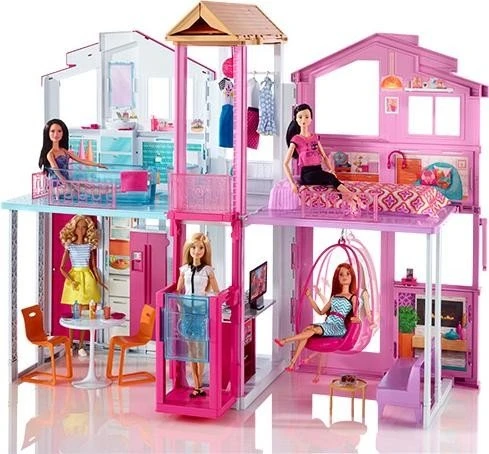 Mattel Barbie - 3 Etagen Stadthaus