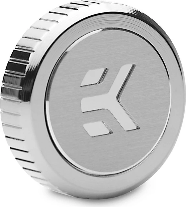 EK Water Blocks Quantum Line EK-Quantum Torque Plug mit Logo, G1/4", vernickelt