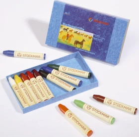 Stockmar Wachsstifte, 12 Farben