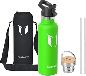 Super Sparrow To Go Isolierflasche 750ml apple green