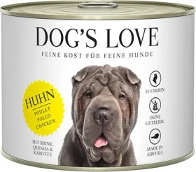 PetCo Dog's Love Classic Huhn mit Birne, Karotte und Quinoa, 1.20kg (6x 200g)