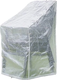 Wehncke Schutzhülle für Gartensessel 65x65x150cm transparent