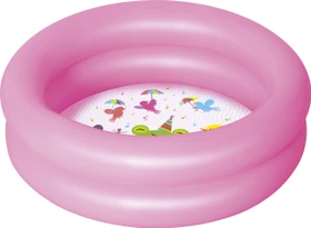 Bestway 2-Ring Pool Planschbecken rund 61x15cm rosa