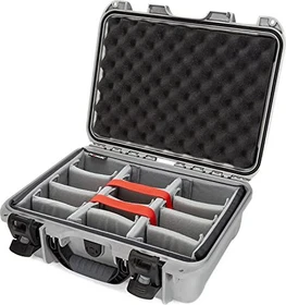 Nanuk 920 Schutzkoffer mit Trennwand silber