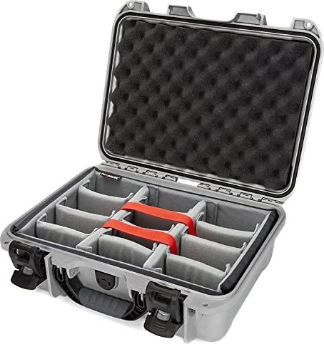 Nanuk 920 Schutzkoffer mit Trennwand silber