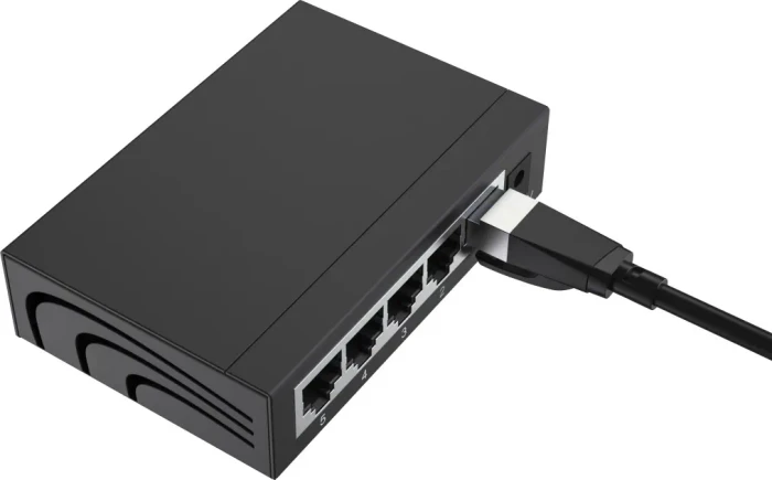 Hama Desktop Gigabit Switch, 5x RJ-45