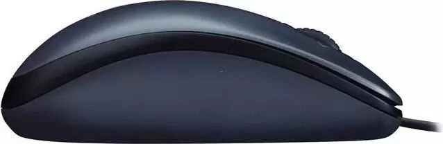 Logitech M100 V2 Refresh Optical Mouse dunkelgrau, USB
