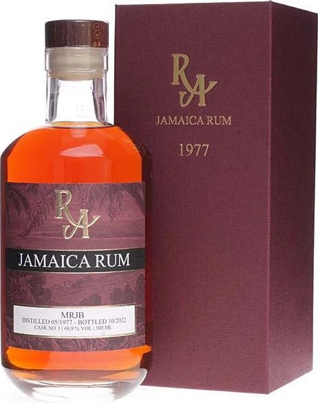 Rum Artesanal Jamaica MRJB 1977 500ml