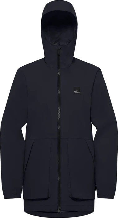 Jack Wolfskin Terraview 2L Funktionsmantel dark navy (Damen)