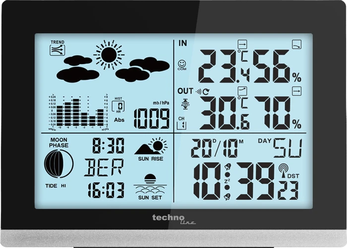 technoline WS 6762 Funkwetterstation, digital