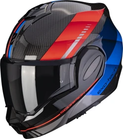 Scorpion EXO-Tech Evo Carbon Genus schwarz/blau/rot