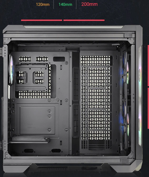 Thermaltake View 51 TG ARGB, Glasfenster
