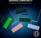 Razer PBT Keycap + Coiled Cable Upgrade Set, Kunststoff (PBT), Cherry-Profil, Quartz Pink, rosa, 120 Tasten, ISO-UK, ANSI-US Vorschaubild