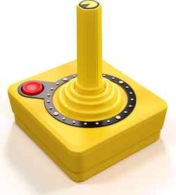 Atari CX40+ Wireless Joystick Pac-Man Edition gelb