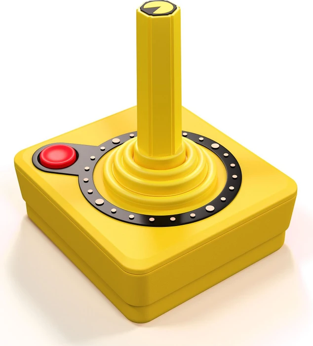 Atari CX40+ Wireless Joystick Pac-Man Edition gelb