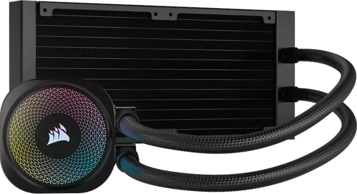 Corsair iCUE LINK Titan 240 RX RGB, schwarz