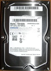 Samsung EcoGreen F2 1TB, 3.5" / SATA 3Gb/s