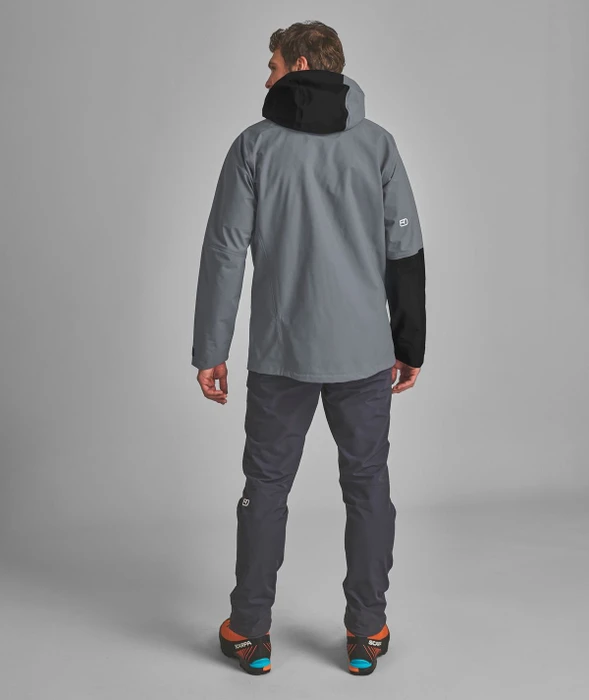 Ortovox Seceda 3L Funktionsjacke black steel (Herren)