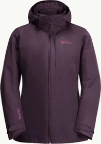 Jack Wolfskin Bergland 3in1 Funktionsjacke grapevine (Damen)