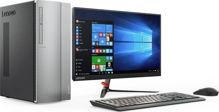 Lenovo IdeaCentre 510-15ICB, Core i5-8400, 8GB RAM, 16GB SSD, 1TB HDD, DE