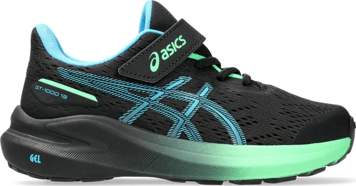 Asics GT-1000 13 PS black/digital aqua (Junior)