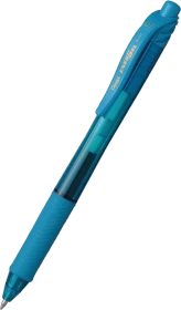 Pentel EnerGel X BL107 0.7mm/0.35mm Gelroller hellblau/transparent