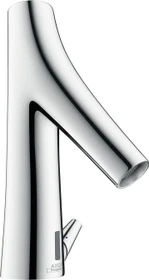 Hansgrohe Axor Starck Organic elektrische Waschbeckenarmatur mit Temperaturvoreinstellung und Batterie polished red gold