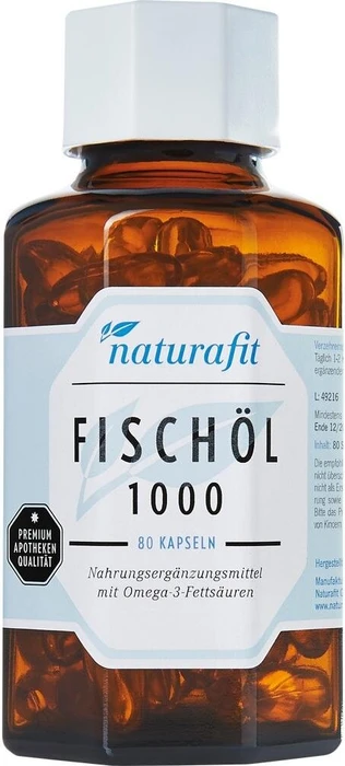 naturafit Fischöl 1000 Kapseln