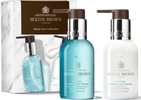 Molton Brown Coastal Cypress & Sea Fennel Hand Care Seife 300ml + Handlotion 300ml Geschenkset