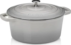 Kela Calido Bräter rund 26cm grau