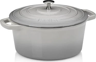 Kela Calido Bräter rund 26cm grau