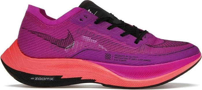 Nike ZoomX Vaporfly NEXT% 2 hyper violet/flash crimson/football grey/black (Damen)