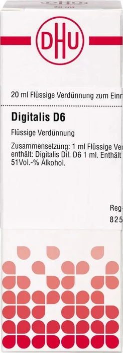 DHU Digitalis D6 Dilution, 20ml